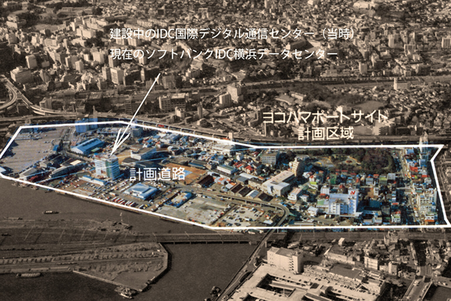 ヨコハマポートサイドの夜明け① TOPICS ヨコハマポートサイド街づくり協議会